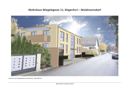 Wohnhaus Wiegelegasse 11, Klagenfurt – Waidmannsdorf
