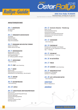Rallye-Guide 2015