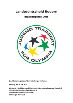 Jugend trainiert für Olympia Schleswig-Holstein