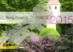Burg Feistritz CLASSICS 2015