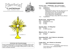 22 + 23 - 2015 - St. Josef Reinhausen