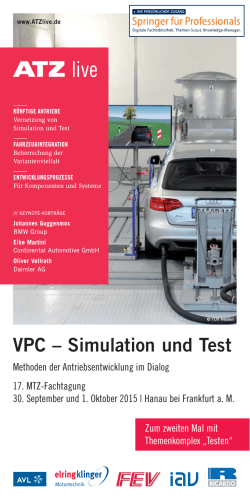 VPC – Simulation und Test