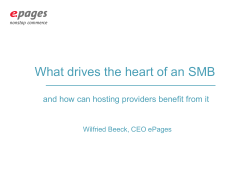 What drives the heart of an SMB