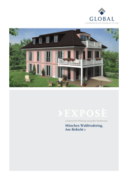 Exposé  - Global Vermögensverwaltungs GmbH