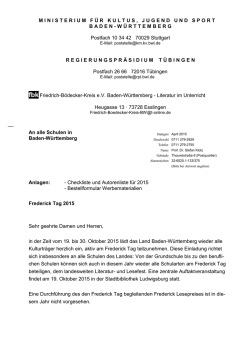 Infobrief KM FBK