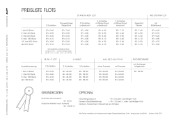 PreislisTe FloTs