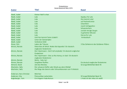 Kinderbuch - gemeindebuecherei