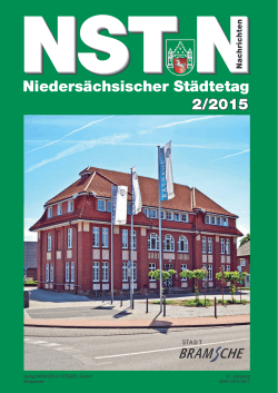 NST-N 2/2015 - Niedersächsischer Städtetag