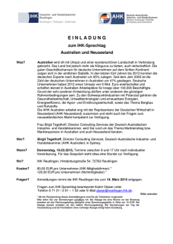 einladung - IHK Reutlingen