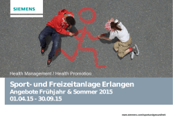Health Promotion