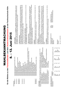 PDF-Datei - StuPa - Fachhochschule Köln