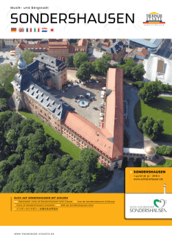 SONDERSHAUSEN SONDERSHAUSEN