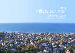 Guide de séjour - Villers-sur-Mer