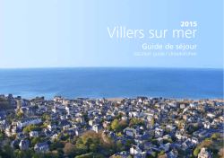 Guide de s&eacute;jour - Villers-sur-Mer