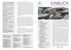 EINBLICK 05-2015.spub - Evangelische Kirchengemeinde Ahlen