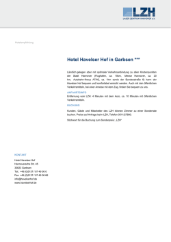 Hotel Havelser Hof in Garbsen ***