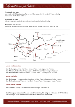 Info - Alpenhof Ischgl