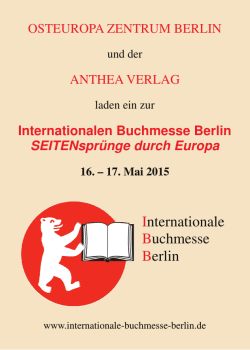 Internationale Buchmesse Berlin