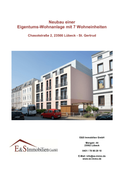 PDF-Download Expos&eacute; Chasotstra&szlig;e 2/2a, 23566 L&uuml;beck