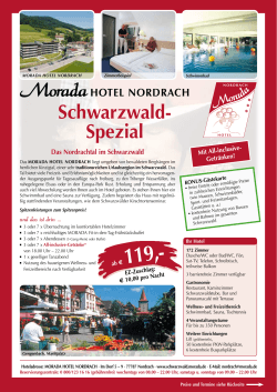 Schwarzwald- Spezial Hotel NordraCH