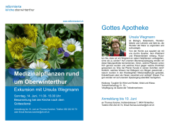 Gottes Apotheke - Oberwinterthur