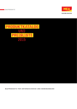 Preisliste (PDF-Download)