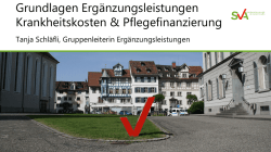 Grundlagen Erg&auml;nzungsleistungen Krankheitskosten