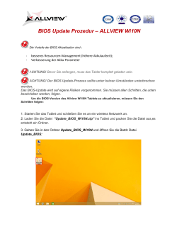 Procedura de update BIOS - Wi10N/09.01.2015