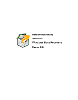 Windows Data Recovery Home 6.0