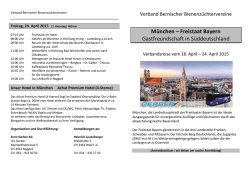 Imkerreise M&uuml;nchen