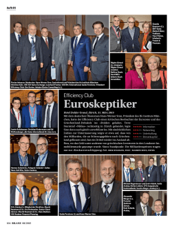 Euroskeptiker - forum executive ag