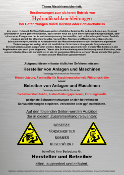 Hydraulikschlauchleitungen