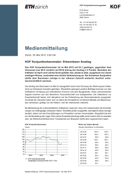 Medienmitteilung_Konjunkturbarometer_201505 - KOF