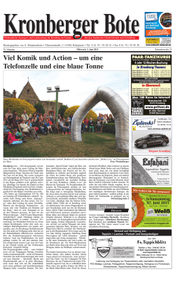 Kronberger Bote - Taunus Nachrichten
