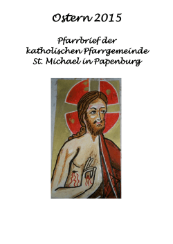 Ostern 2015 - St. Michael Papenburg: Startseite