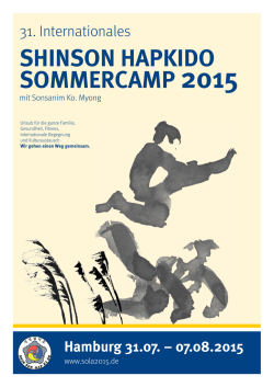 info - Shinson Hapkido Europe