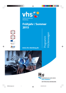 H&uuml;ckeswagen - Volkshochschule Oberbergischer Kreis