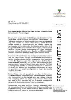 Pressemitteilung - Landesamt für Vermessung und Geoinformation