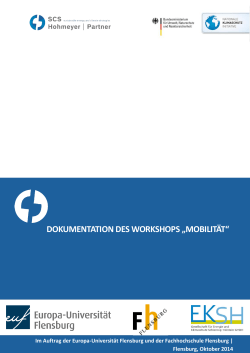 dokumentation des workshops &bdquo;mobilit&auml;t&ldquo;