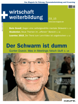 Der Schwarm ist dumm