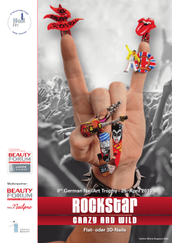 Flat- oder 3D-Nails 8th German NailArt Trophy · 25. April 2015