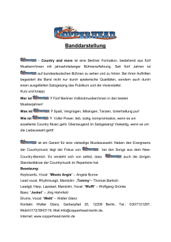 Banddarstellung - Copperhead Berlin