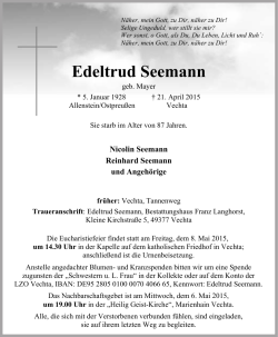 Edeltrud Seemann - ov