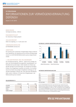 informationen zur verm&ouml;gensverwaltung defensiv