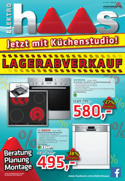 Jetzt mit K&uuml;chenstudio!