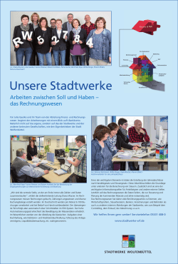 Ausgabe 13 - Stadtwerke Wolfenbüttel GmbH