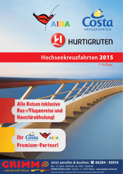 Hochseekreuzfahrten 2015