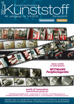 österreichische Kunststoff-Zeitschrift Ausgabe 03/04 2015