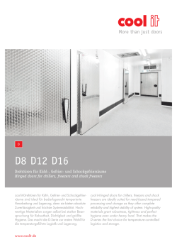 Datenblatt 1 herunterladen - Coolit Isoliersysteme GmbH