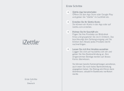 DE - iZettle_Lite - Getting Started.indd